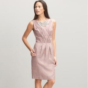 New NWT Banana Republic Bianca Sheath Dress Mauve